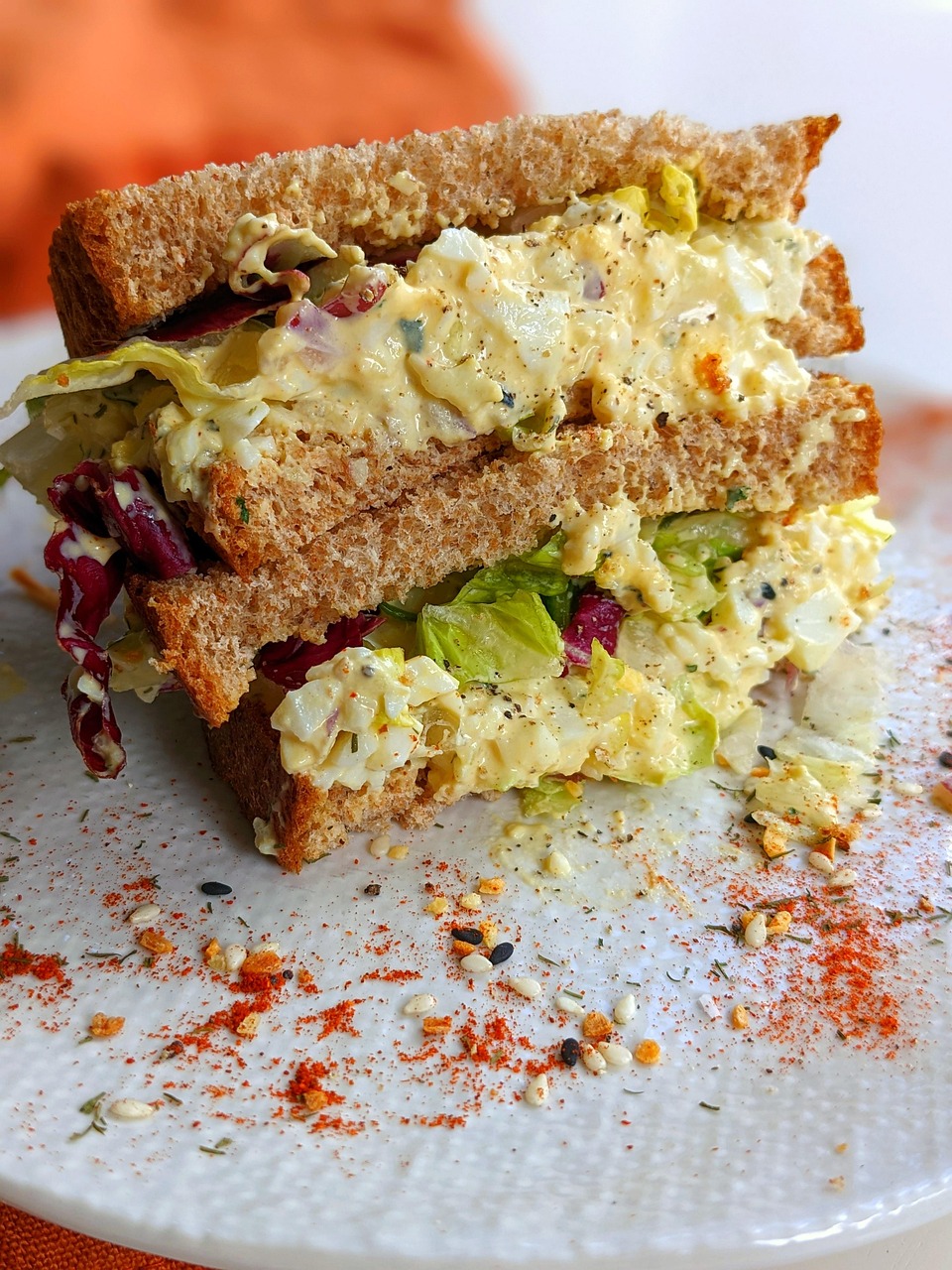 sandwich, egg salad sandwich, lunch, meal, vegetarian, delicatessen, bread, sandwich, sandwich, sandwich, sandwich, sandwich, lunch